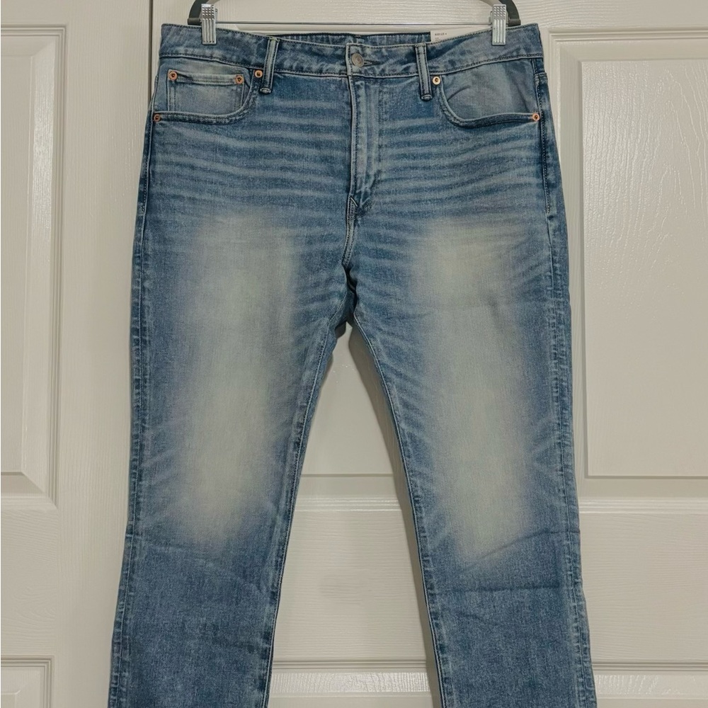 American Eagle Outfitters Light Blue Airflex+ Slim Jeans